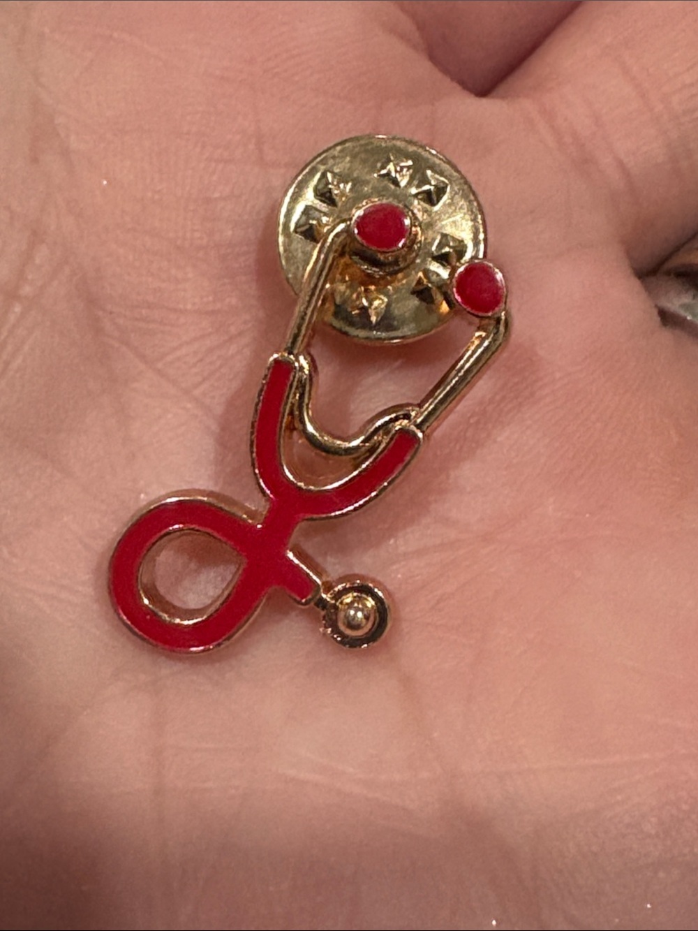 Stethoscope Lapel Pin new